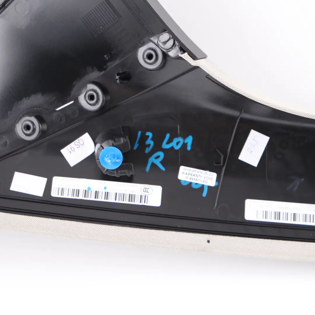 Column Cover Right O/S Trim Panel A Pillar to BMW i3 I01 with Part number 7275668 BMW i3 I01 Column Cover Right O/S Trim Panel A Pillar - SKU 7275668 - Part number 7275668