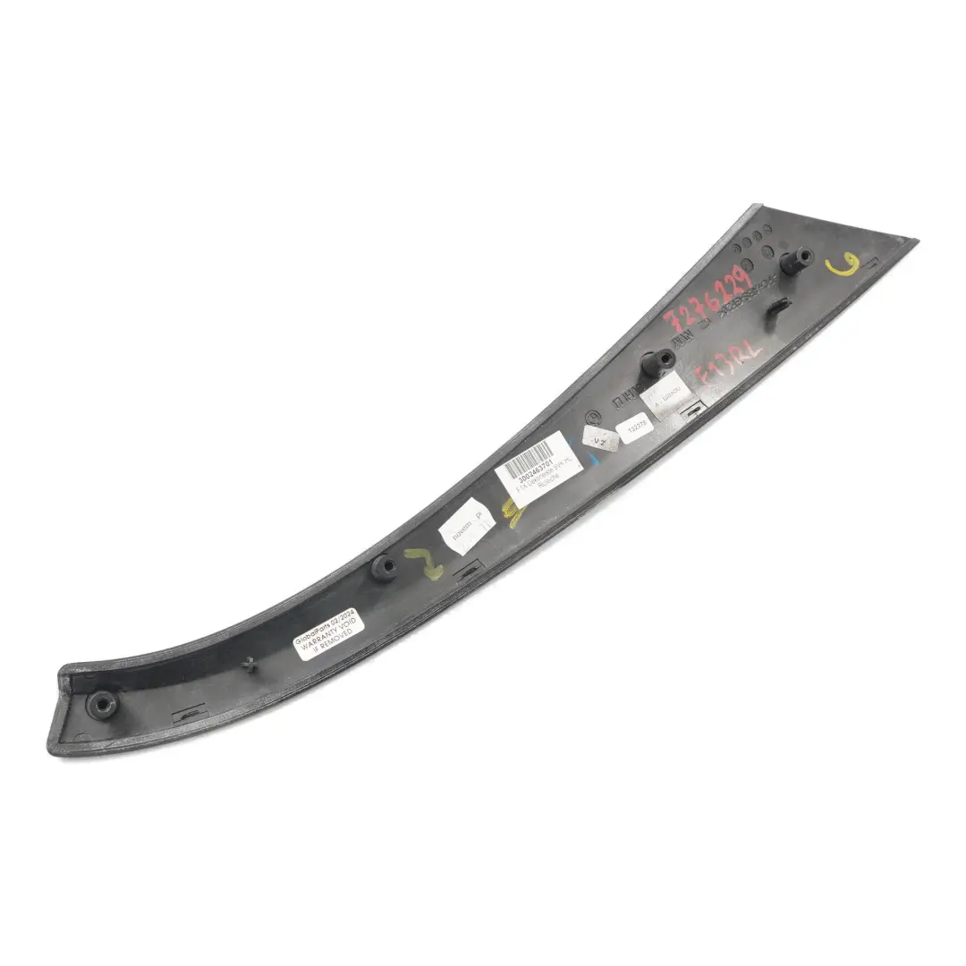 BMW F12 F13 Zierleiste hinten links Seitenwand Holz Eiche glänzend - SKU 7276229 - Teilenummer 7276229
