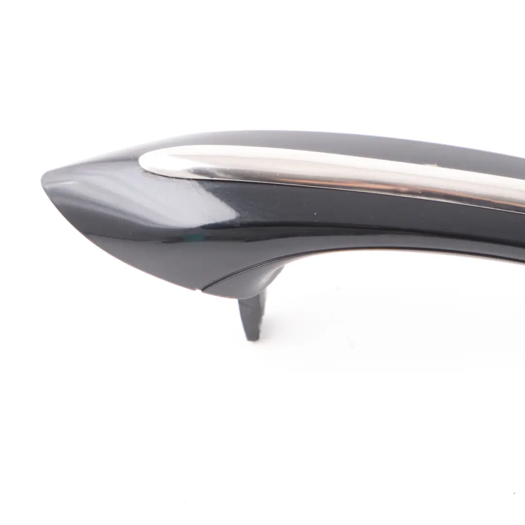  Door Handle BMW F10 F11 Grab Rear Right O/S Outside Black Sapphire Metallic 475 - SKU 7276242-BS1 - Part number 7276242