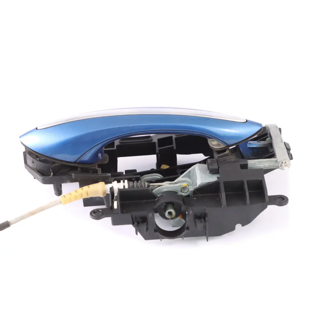 Grab Handle Complete Rear Right Door O/S Monte Carlo Blue B05 to BMW F10 F11 with Part number 7276242 BMW F10 F11 Grab Handle Complete Rear Right Door O/S Monte Carlo Blue B05 - SKU 7276242-MCB - Part number 7276242