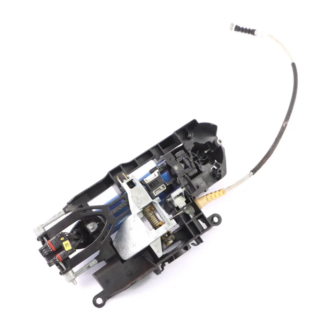 BMW F10 F11 Maniglia completa porta posteriore destra Monte Carlo Blu B05 - SKU 7276242-MCB - Numero di parte 7276242