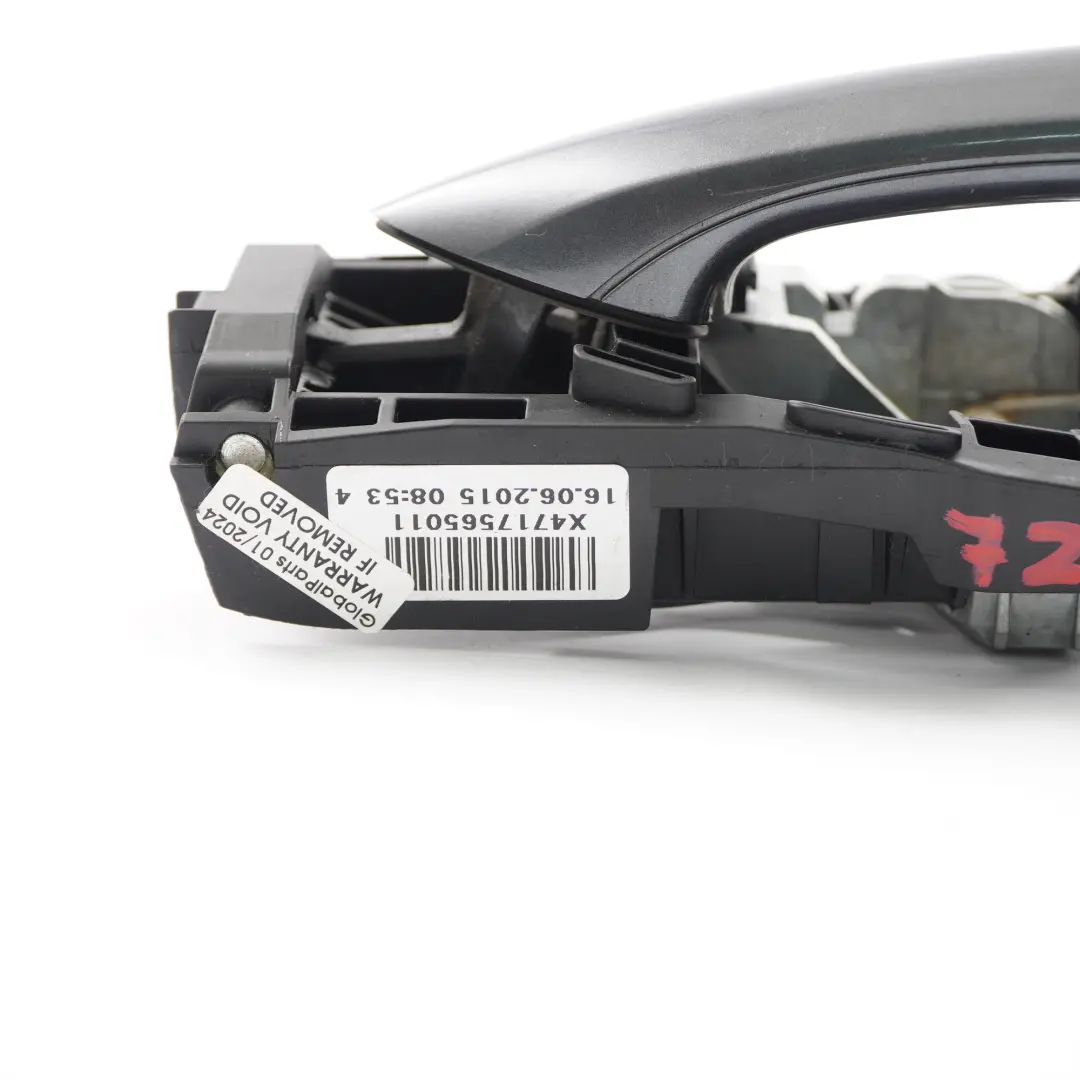 BMW F10 F11 Maniglia completa porta posteriore destra Grigio Minerale - B39 - SKU 7276242-MG - Numero di parte 7276242