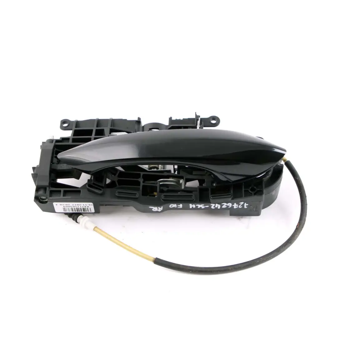 BMW F10 F11 Maniglia Posteriore Destra Completa O/S Schwarz Nero 668 - SKU 7276242-SCH - Numero di parte 7276242