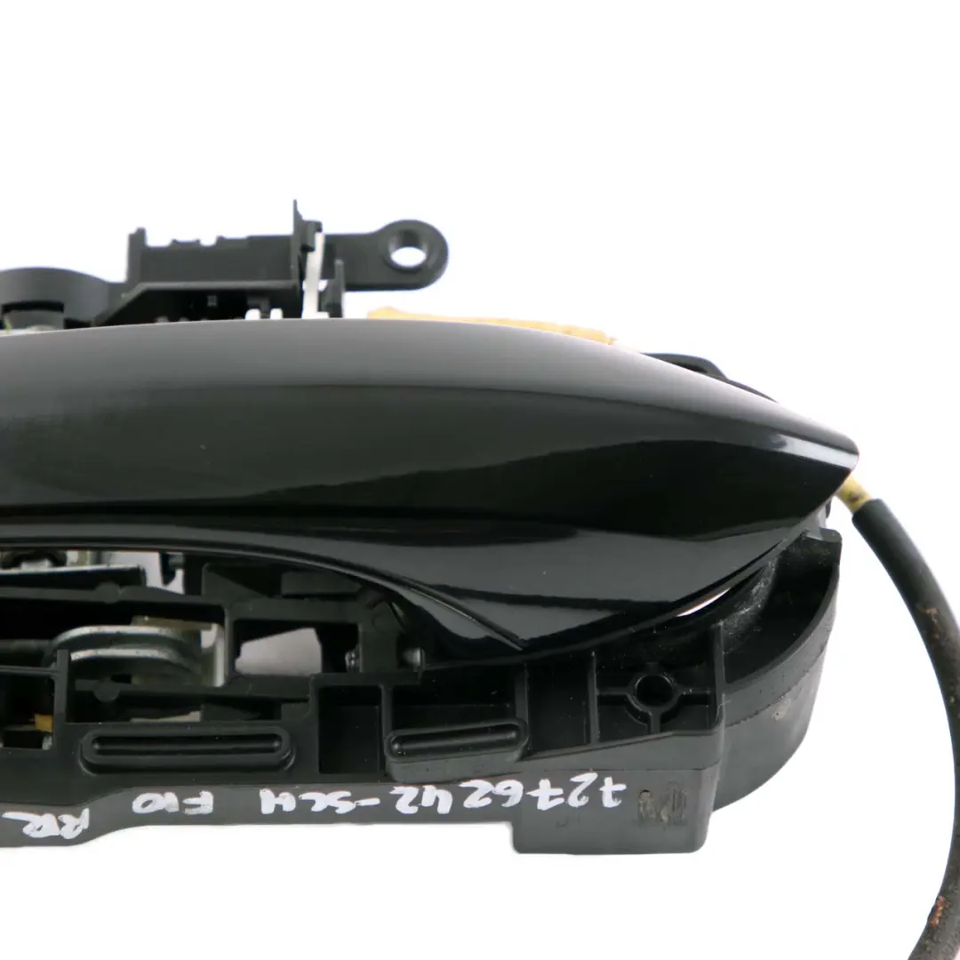 BMW F10 F11 Klamka Drzwi Prawy Tył Schwarz II - SKU 7276242-SCH - Numer Części 7276242
