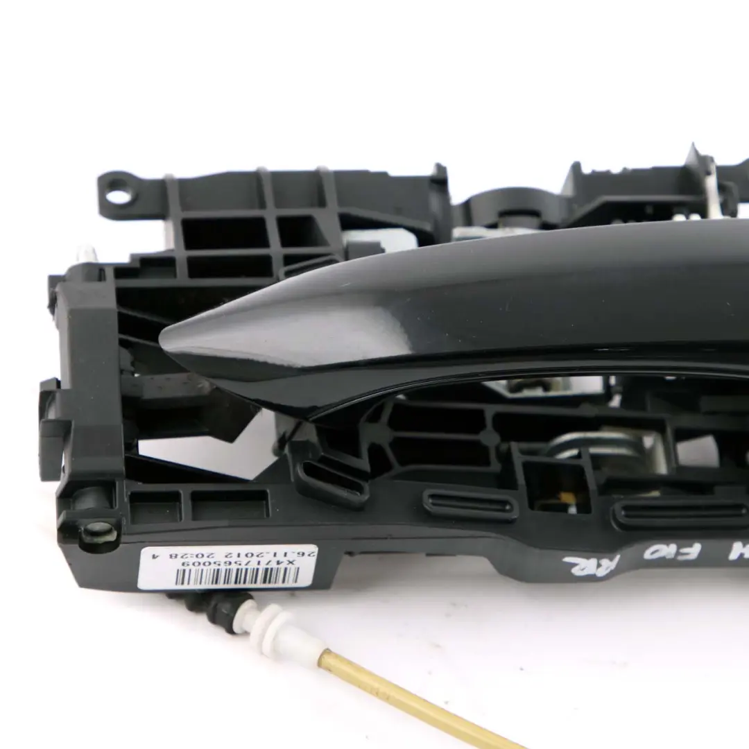 BMW F10 F11 Maniglia Posteriore Destra Completa O/S Schwarz Nero 668 - SKU 7276242-SCH - Numero di parte 7276242