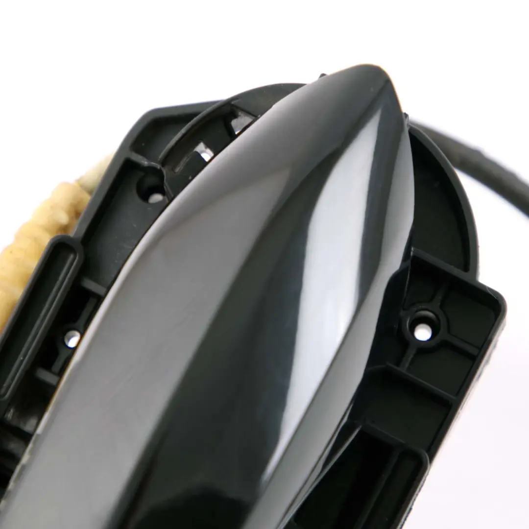 BMW 5 Series F10 F11 Complete Rear Right Grab Handle O/S Schwarz 2 Black 668 - SKU 7276242-SCH - Part number 7276242