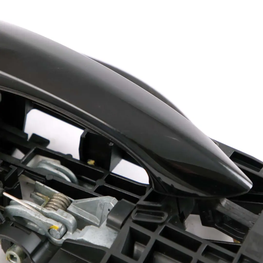 BMW 5 Series F10 F11 Complete Rear Right Grab Handle O/S Schwarz 2 Black 668 - SKU 7276242-SCH - Part number 7276242