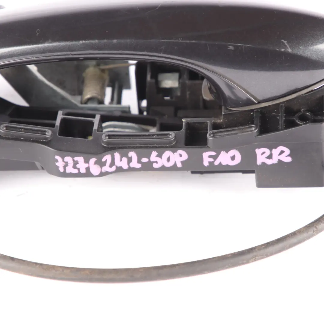 BMW F10 F11 Maniglia Completa Porta Posteriore Destra O/S Grigio Sofisticato - SKU 7276242-SOP - Numero di parte 7276242