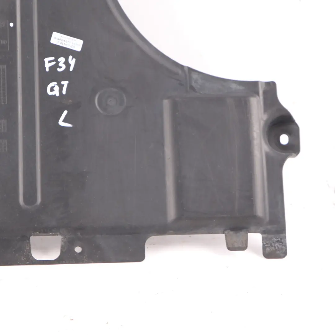 Copertura Sottoscocca Sinistra Pannello Di Protezione Scudo per BMW F34 GT con numero di parte 7276297 BMW F34 GT Copertura Sottoscocca Sinistra Pannello Di Protezione Scudo - SKU 7276297 - Numero di parte 7276297