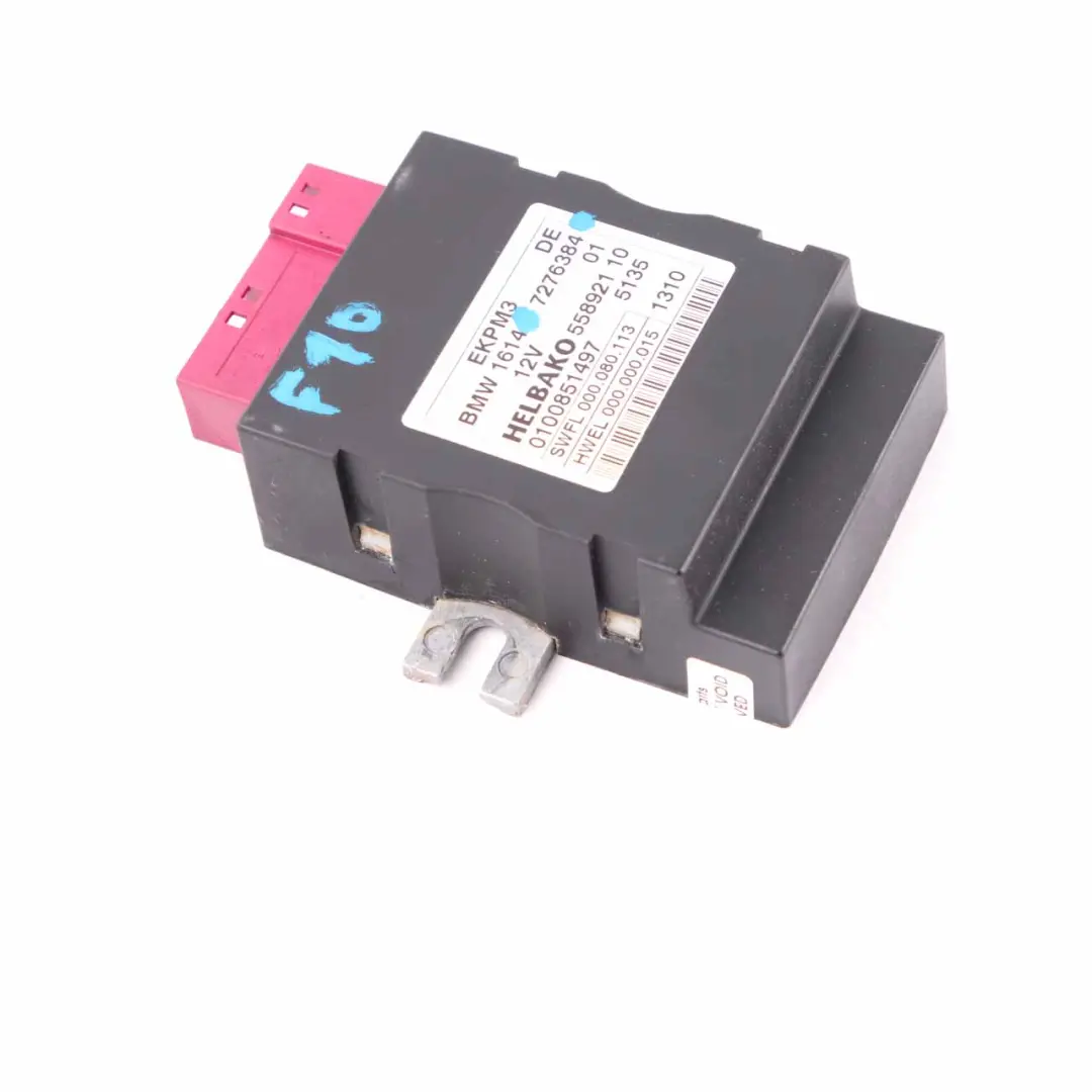 Control Unit Module ECU Fuel Pump BMW F10 F11 F01 - SKU 7276384 - Part number 7276384