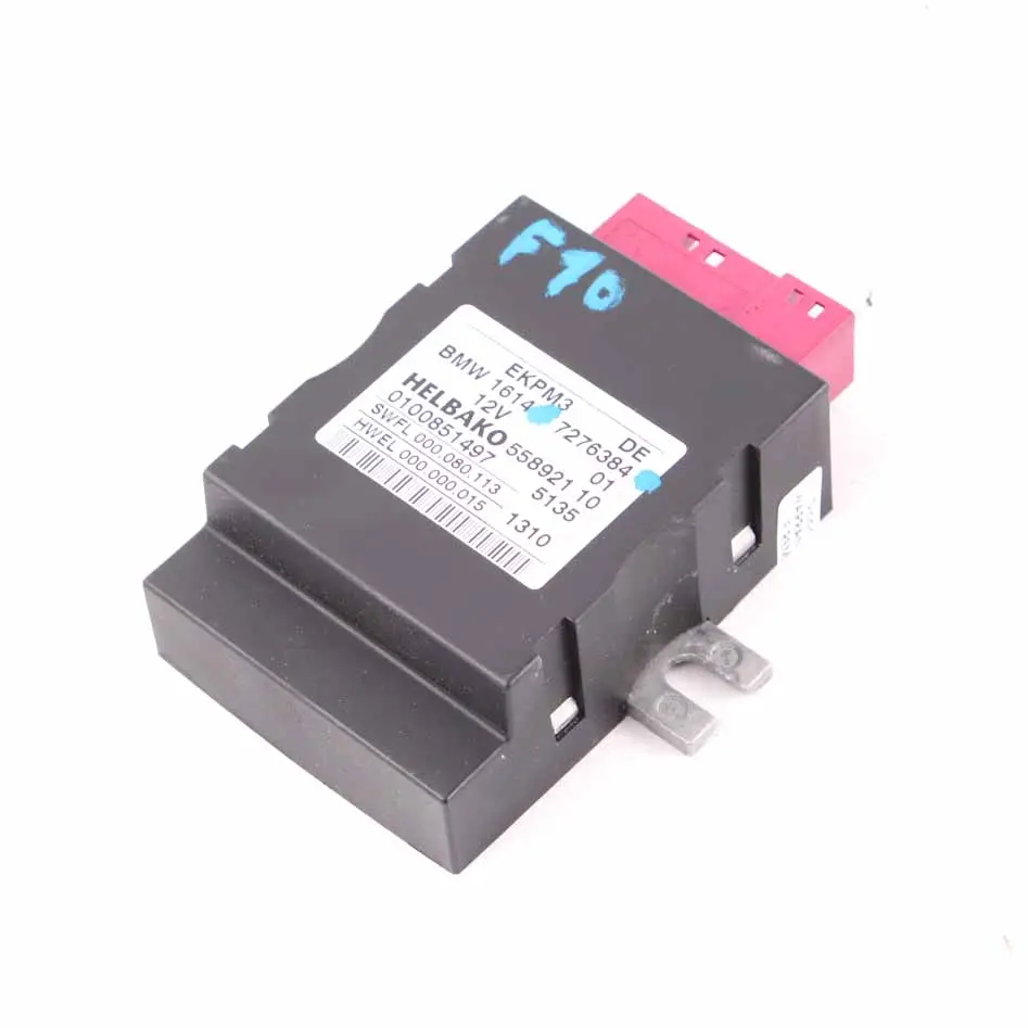 Control Unit Module ECU Fuel Pump BMW F10 F11 F01 - SKU 7276384 - Part number 7276384
