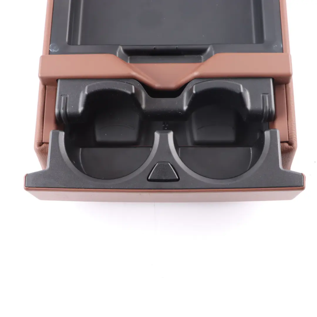 Arm Rest Rear Centre Console Armrest Cap Cover Tray Cinnamon F10 to BMW F10 with Part number 7277974 BMW F10 Arm Rest Rear Centre Console Armrest Cap Cover Tray Cinnamon F10 - SKU 7277974 - Part number 7277974