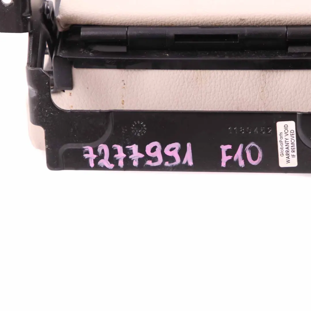 Armlehne Rücksitz Mitte Lagerung Abdeckung Leder Oyster für BMW F10 mit Teilenummer 7277991 BMW F10 Armlehne Rücksitz Mitte Lagerung Abdeckung Leder Oyster - SKU 7277991 - Teilenummer 7277991