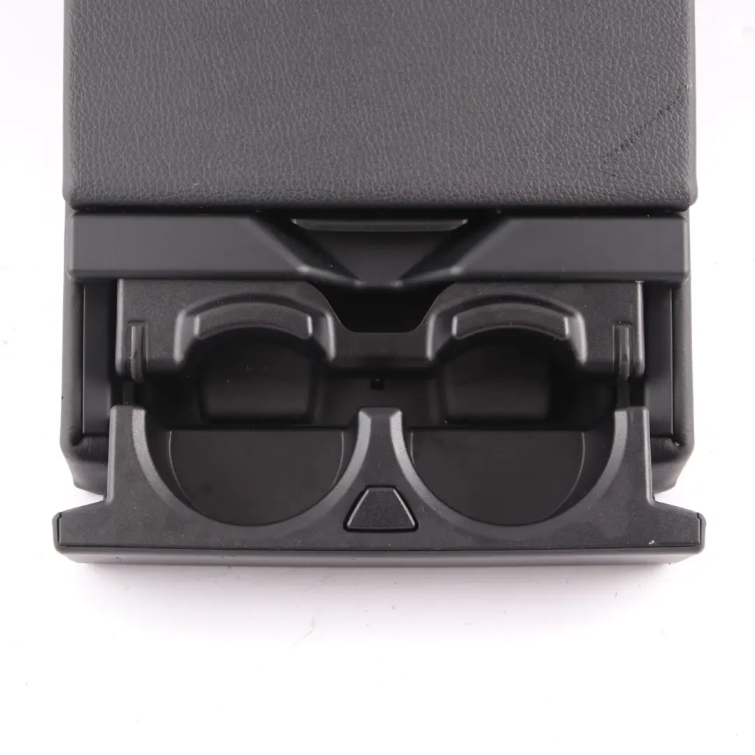 BMW F10 F11 Bracciolo Sedile Posteriore Centro Rivestimento Pelle Nera - SKU 7277992 - Numero di parte 7277992