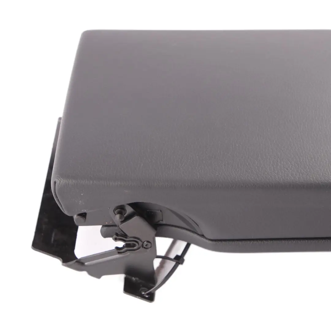 BMW F10 F11 Apoyabrazos Asiento Trasero Centro Cubierta cuero negro - SKU 7277992 - Número de pieza 7277992