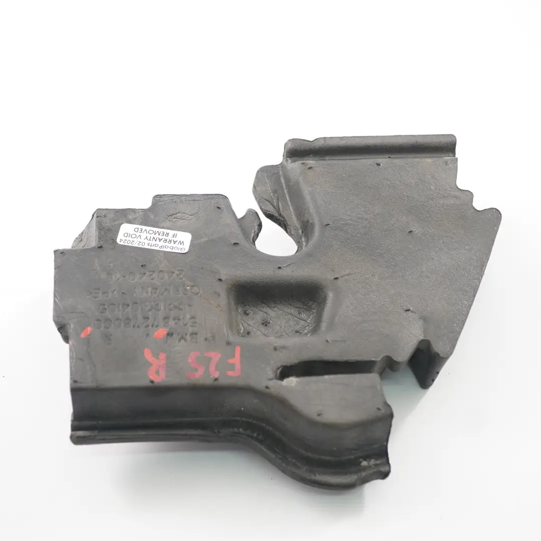 Paratia anteriore fonoisolante parete laterale destra per BMW X3 F25 con numero di parte 7278060 BMW X3 F25 Paratia anteriore fonoisolante parete laterale destra - SKU 7278060 - Numero di parte 7278060