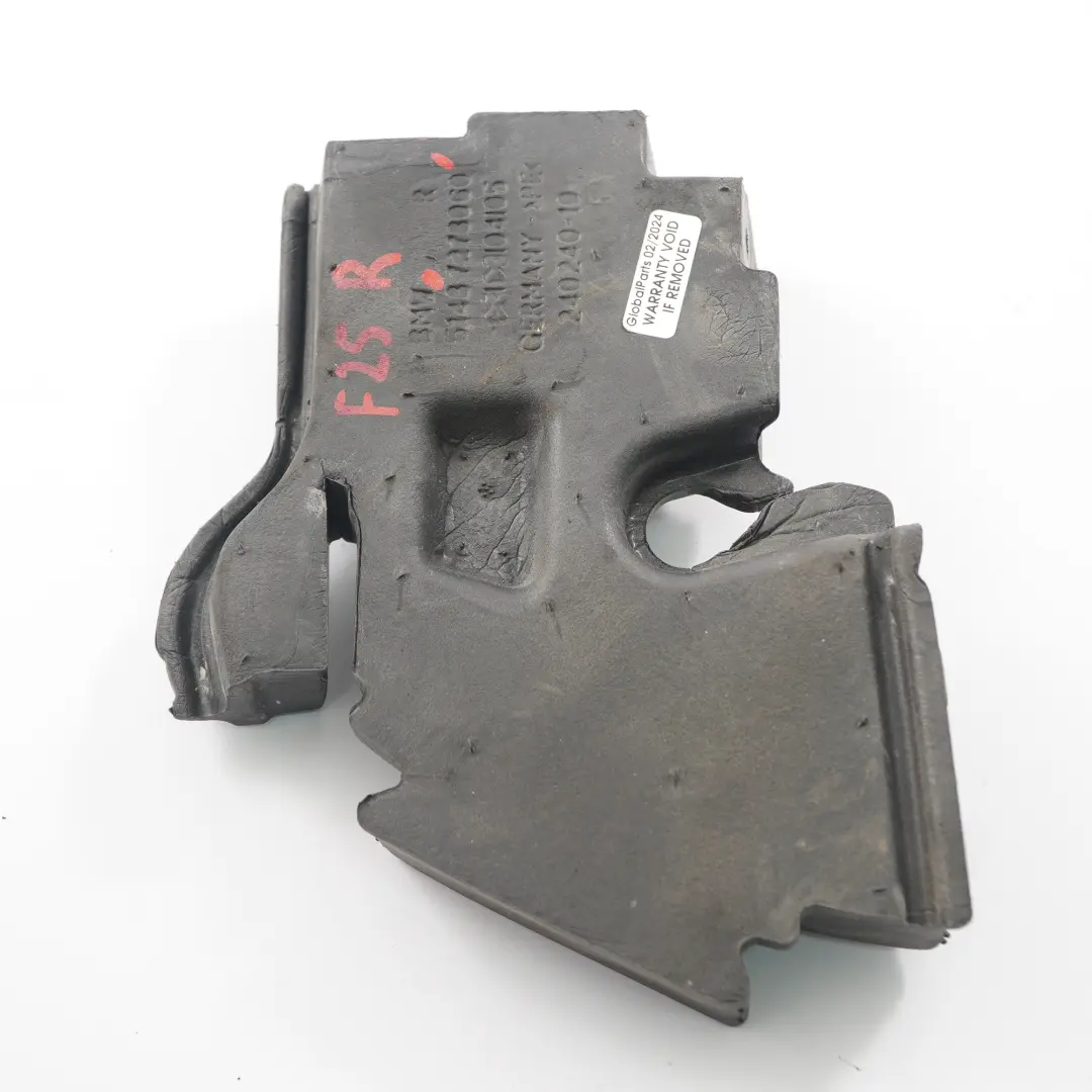 Styropian Wygłuszenie Ścianka Przegroda Działowa Prawa do BMW X3 F25 o numerze 7278060 BMW X3 F25 Styropian Wygłuszenie Ścianka Przegroda Działowa Prawa - SKU 7278060 - Numer Części 7278060