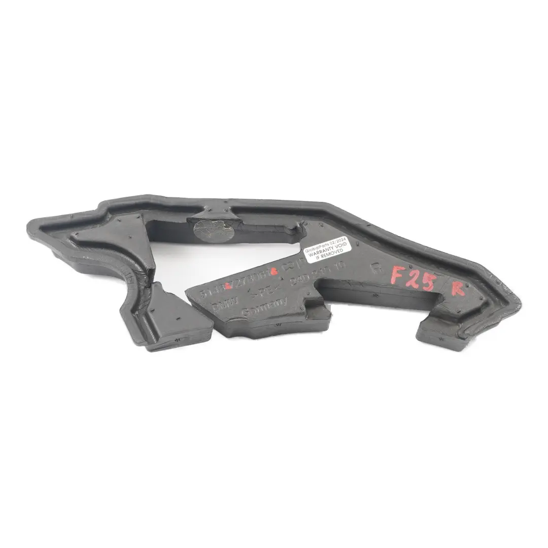 Paratia anteriore fonoisolante parete laterale destra per BMW X3 F25 con numero di parte 7278061 BMW X3 F25 Paratia anteriore fonoisolante parete laterale destra - SKU 7278061 - Numero di parte 7278061