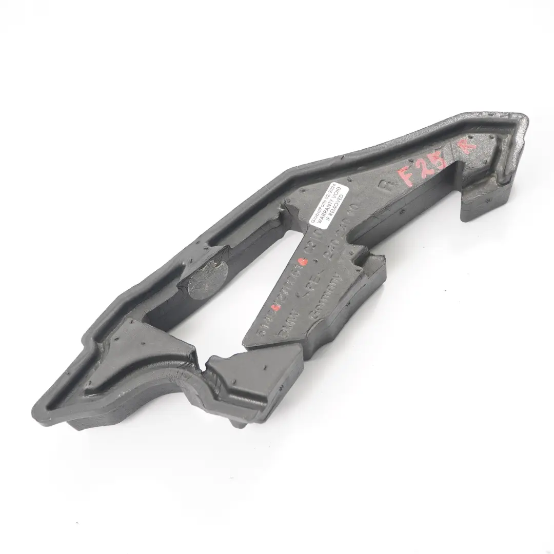 Aislamiento Acústico Pared Lateral Derecha para BMW X3 F25 con número de pieza 7278061 BMW X3 F25 Aislamiento Acústico Pared Lateral Derecha - SKU 7278061 - Número de pieza 7278061