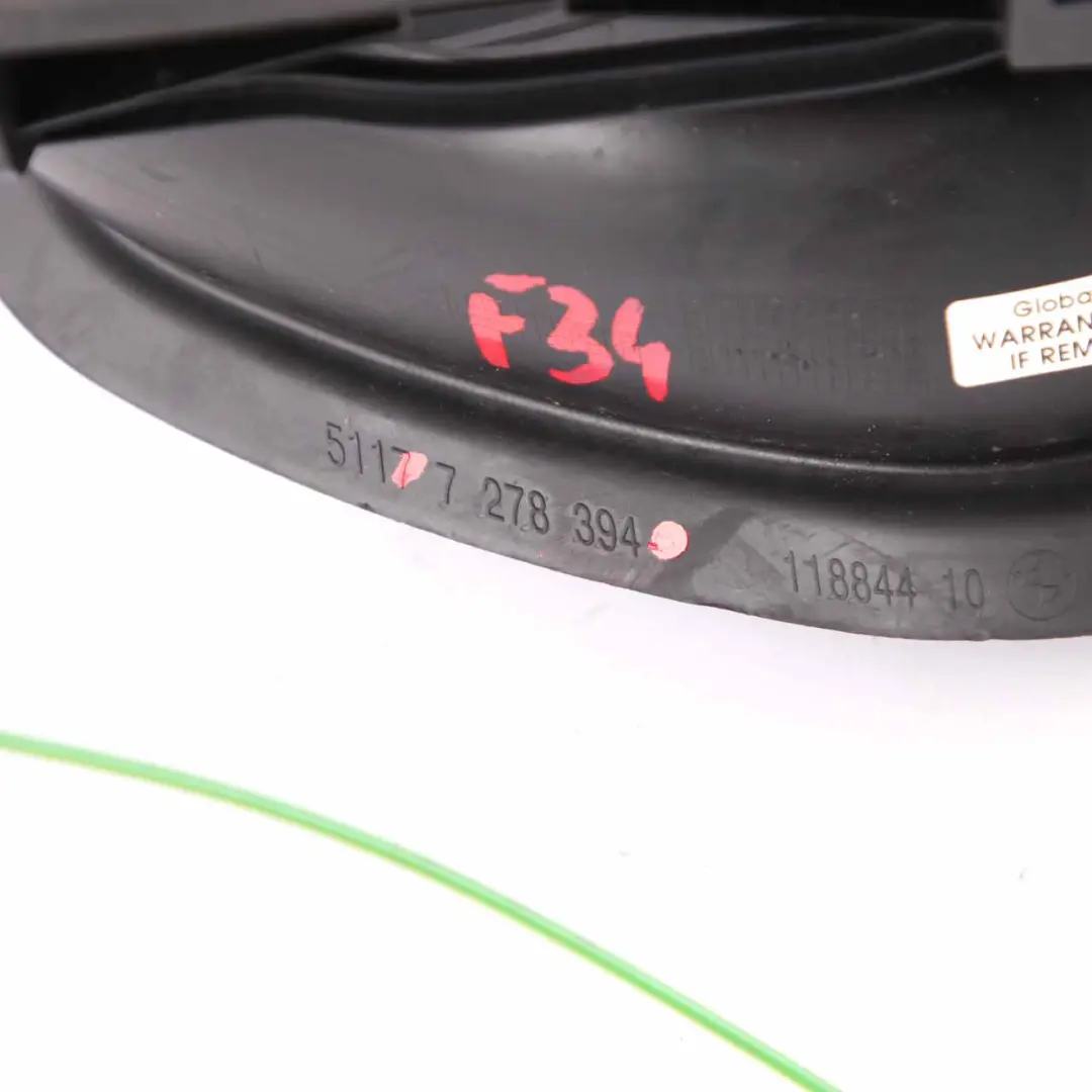 BMW F34 GT Combustible Llenado Tapa Carcasa - SKU 7278394 - Número de pieza 7278394