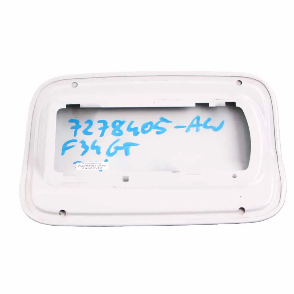 BMW F34 GT Couvercle Remplissage Couvercle Blanc Alpin - 300 - SKU 7278405-AW - Numéro de pièce 7278405
