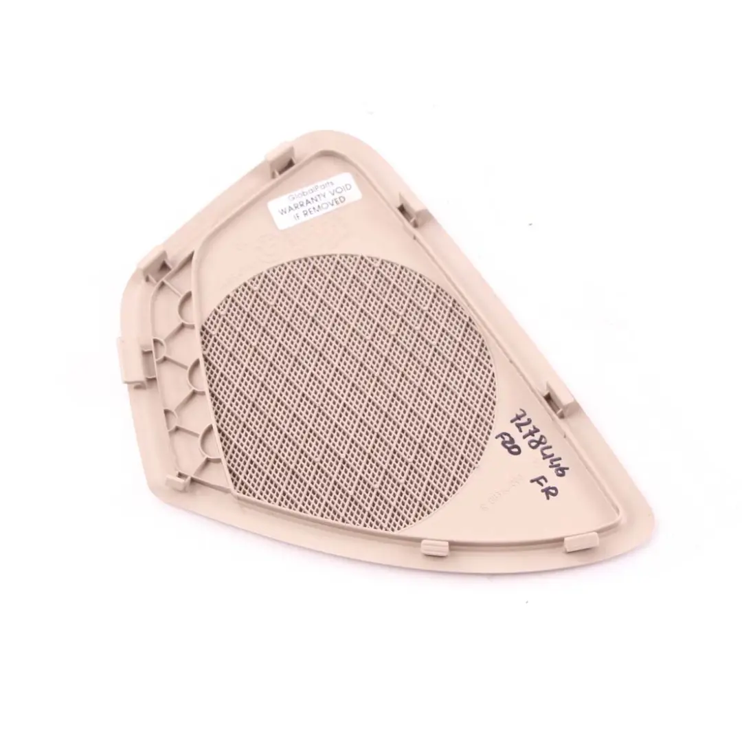  Cache Haut-Parleur Porte BMW F20 F21 F22 Panneau Garniture Droite Oyster 7240408 - SKU 7278446 - Numéro de pièce 7278446