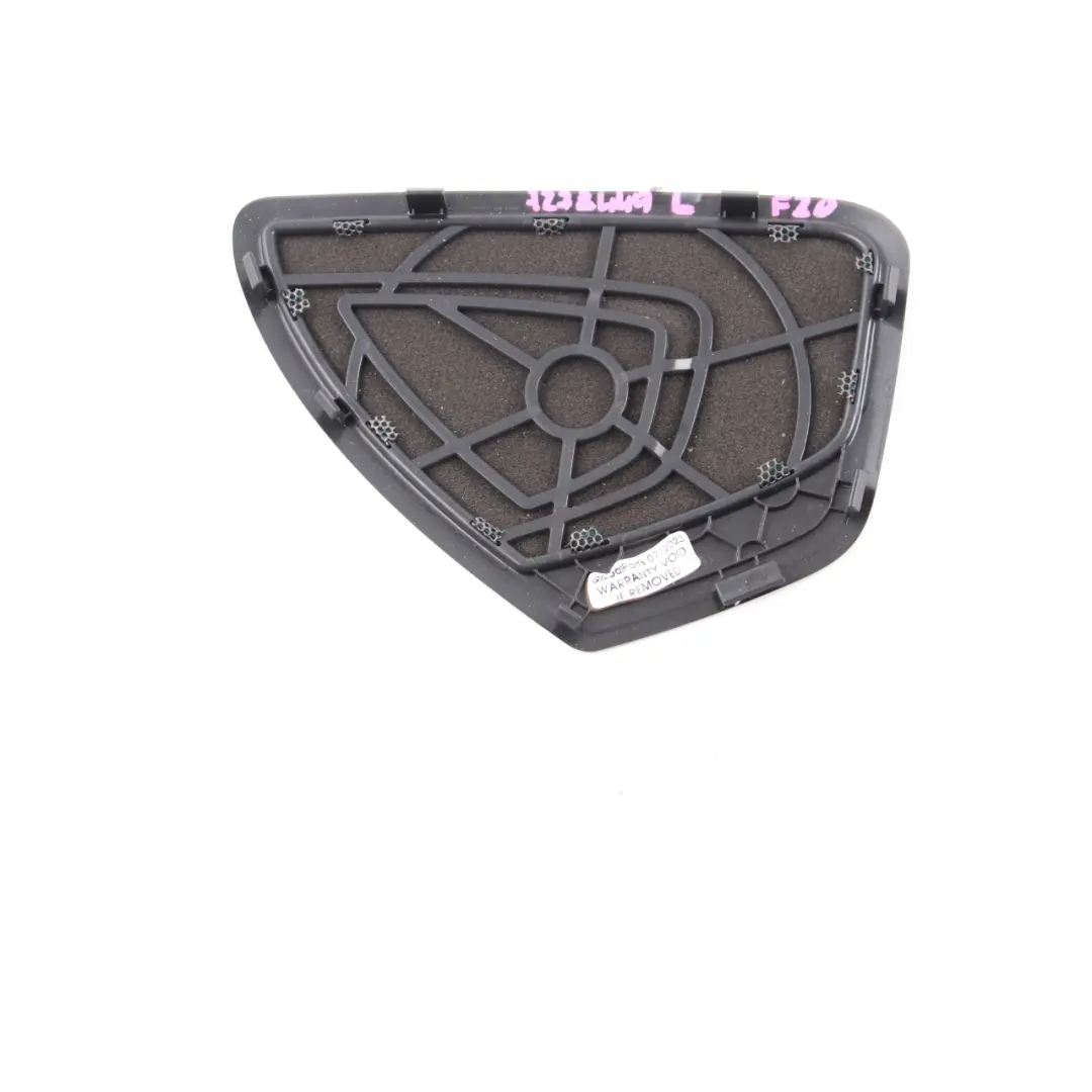 Pannello Rivestimento Altoparlante Porta Anteriore Sinistra Nero per BMW F20 F21 F22 con numero di parte 7278449 BMW F20 F21 F22 Pannello Rivestimento Altoparlante Porta Anteriore Sinistra Nero - SKU 7278449 - Numero di parte 7278449