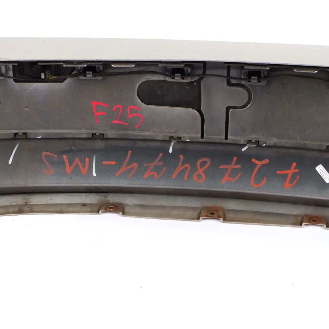 Bumper BMW X3 F25 Trim Panel Cover PDC X Line Mineralsilber Metallic - A14 to Rear with Part number 7278474 Rear Bumper BMW X3 F25 Trim Panel Cover PDC X Line Mineralsilber Metallic - A14 - SKU 7278474-MS - Part number 7278474