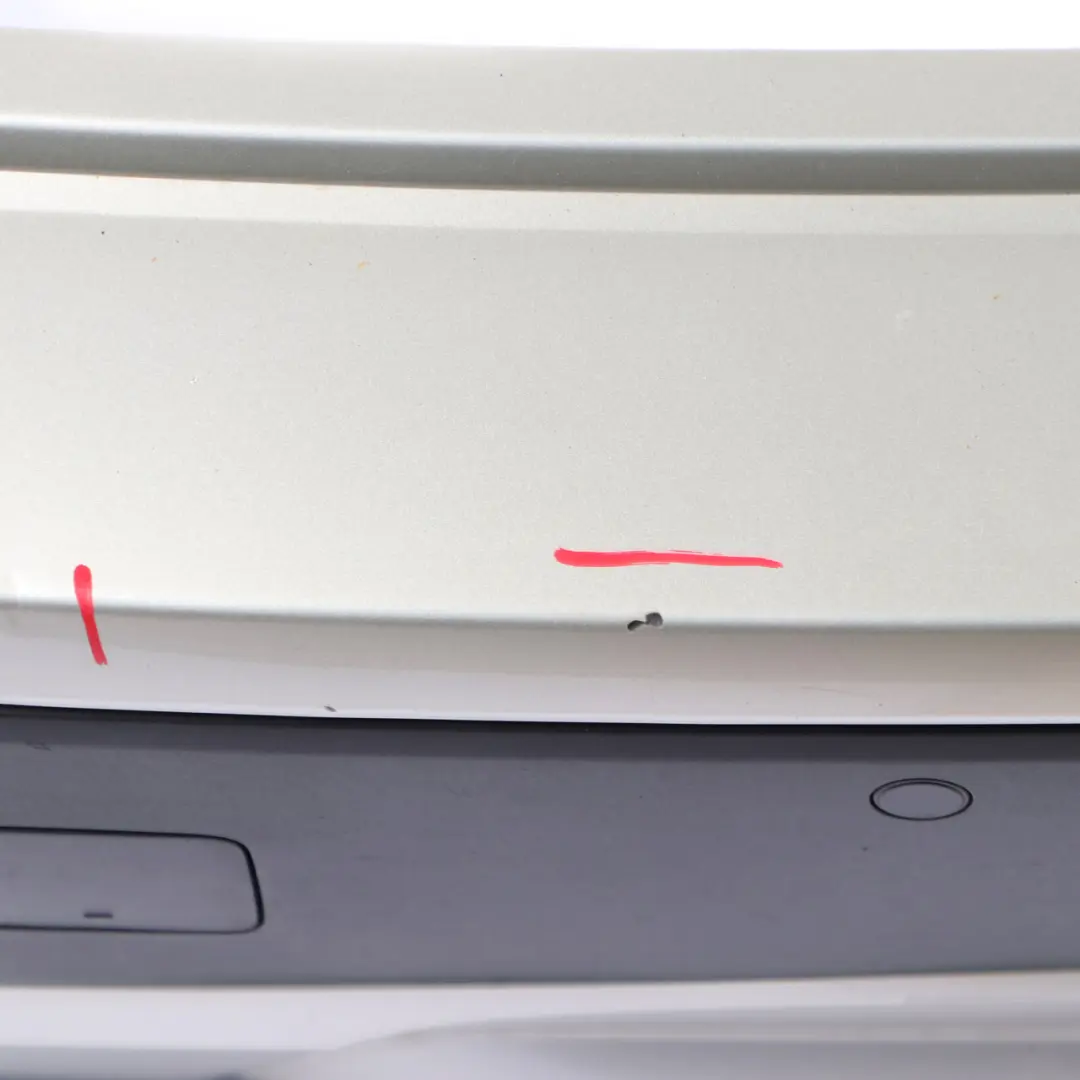 Bumper BMW X3 F25 Trim Panel Cover PDC X Line Mineralsilber Metallic - A14 to Rear with Part number 7278474 Rear Bumper BMW X3 F25 Trim Panel Cover PDC X Line Mineralsilber Metallic - A14 - SKU 7278474-MS - Part number 7278474