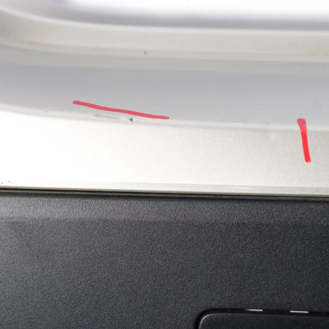 Bumper BMW X3 F25 Trim Panel Cover PDC X Line Mineralsilber Metallic - A14 to Rear with Part number 7278474 Rear Bumper BMW X3 F25 Trim Panel Cover PDC X Line Mineralsilber Metallic - A14 - SKU 7278474-MS - Part number 7278474