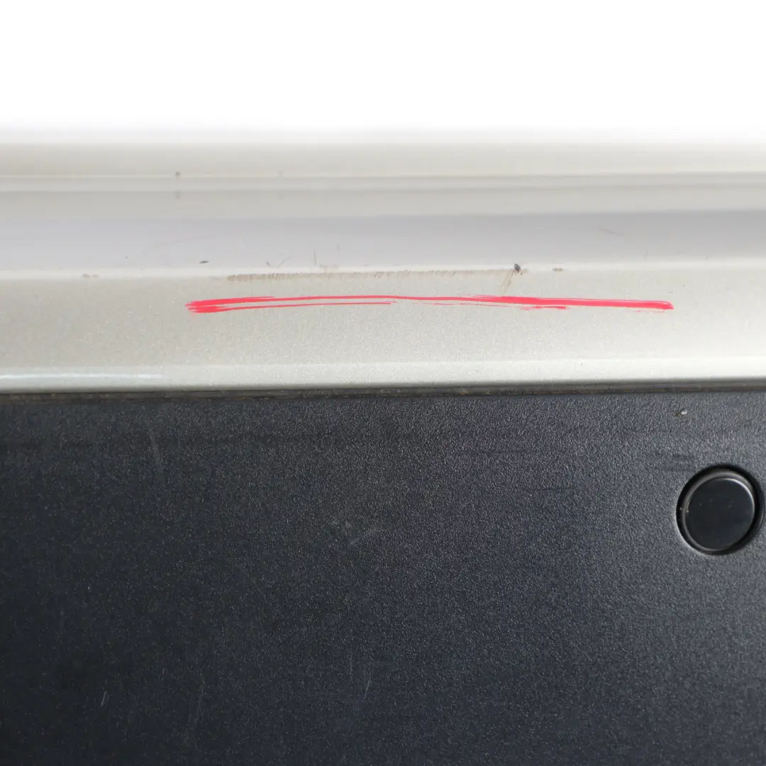 Bumper BMW X3 F25 Trim Panel Cover PDC X Line Mineralsilber Metallic - A14 to Rear with Part number 7278474 Rear Bumper BMW X3 F25 Trim Panel Cover PDC X Line Mineralsilber Metallic - A14 - SKU 7278474-MS - Part number 7278474