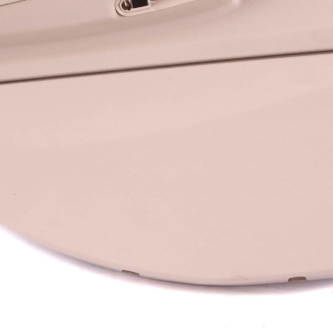 Panel de Tarjeta de Puerta Trasera Izquierda Forro Tapa Cuero Oyster para BMW F20 con número de pieza 7278491 BMW F20 Panel de Tarjeta de Puerta Trasera Izquierda Forro Tapa Cuero Oyster - SKU 7278491 - Número de pieza 7278491