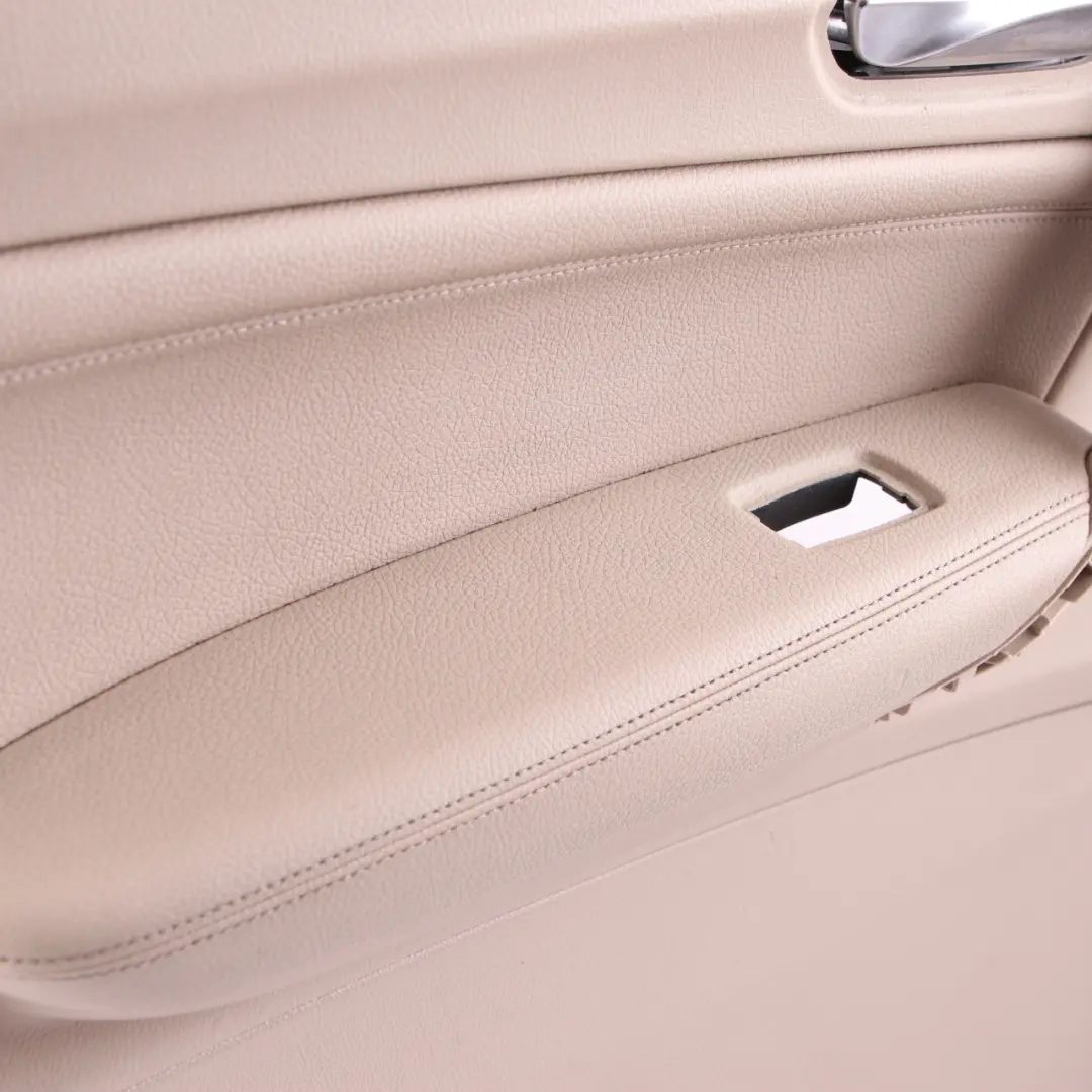 BMW F20 Panel de Tarjeta de Puerta Trasera Izquierda Forro Tapa Cuero Oyster - SKU 7278491 - Número de pieza 7278491