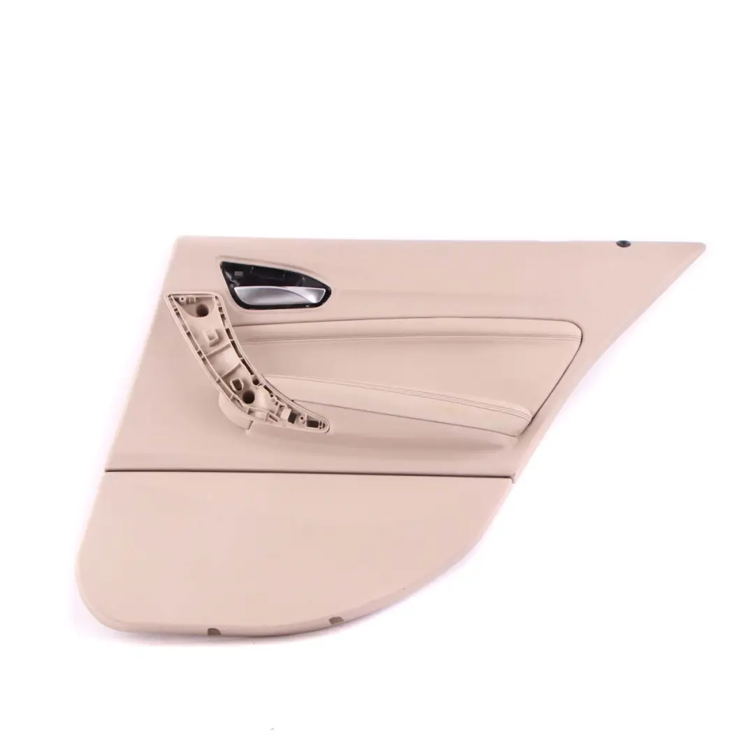 Tür Karte Panel Hinten Rechts Verkleidung Abdeckung Leder Dakota Oyster für BMW F20 mit Teilenummer 7278492 BMW F20 Tür Karte Panel Hinten Rechts Verkleidung Abdeckung Leder Dakota Oyster - SKU 7278492 - Teilenummer 7278492