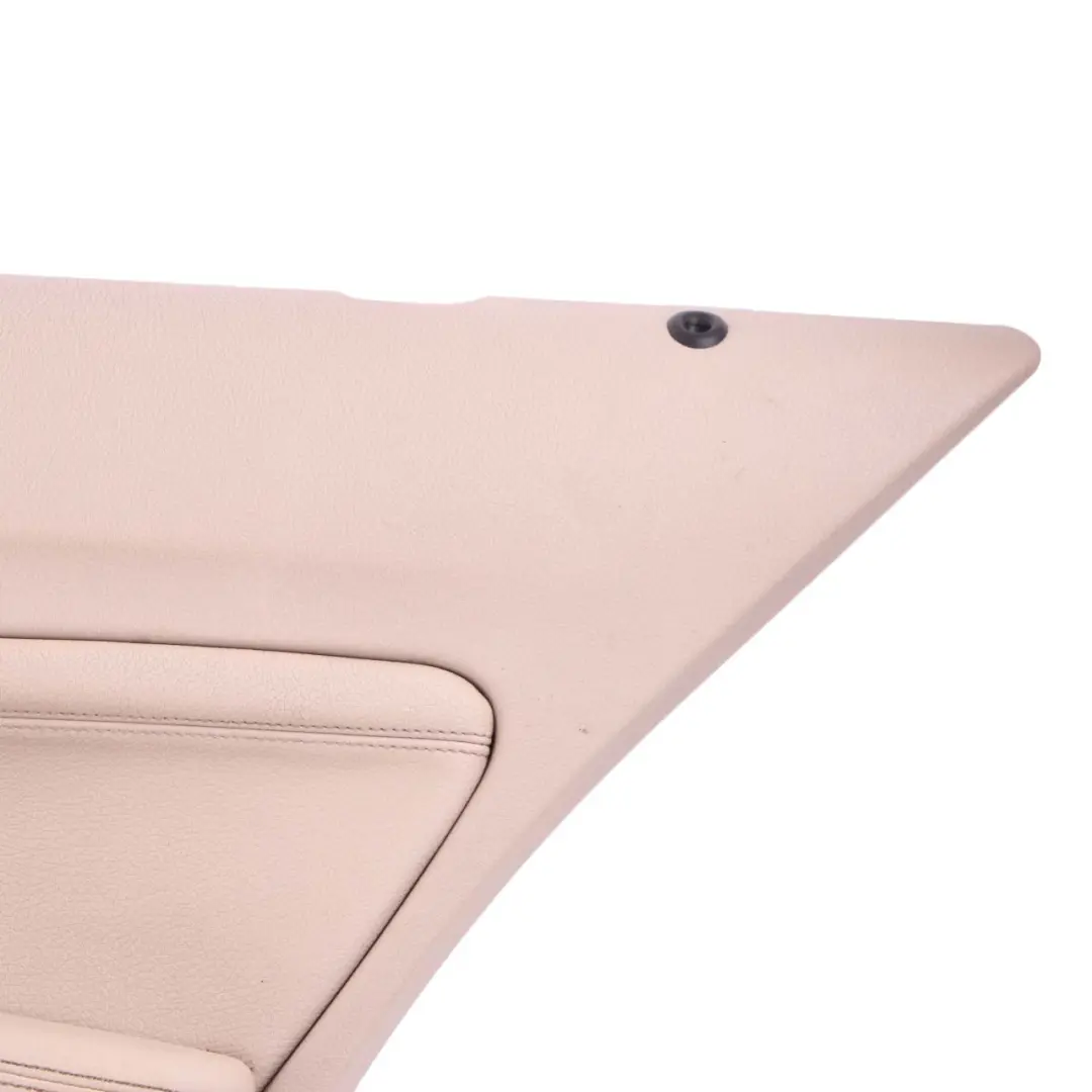 BMW F20 Door Card Panel Rear Right Trim Covering Leather Dakota Oyster - SKU 7278492 - Part number 7278492