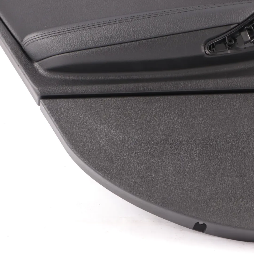 Door Card Rear Left N/S Lining Leather Dakota Black Red to BMW F20 with Part number 7278493 BMW F20 Door Card Rear Left N/S Lining Leather Dakota Black Red - SKU 7278493 - Part number 7278493