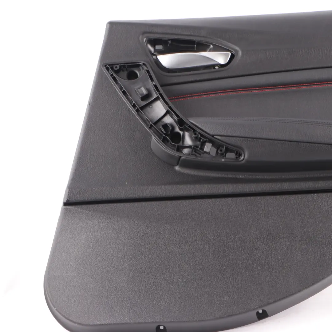 BMW F20 Tarjeta de Puerta Trasera Derecha Forro Cuero Dakota Negro Rojo - SKU 7278494 - Número de pieza 7278494
