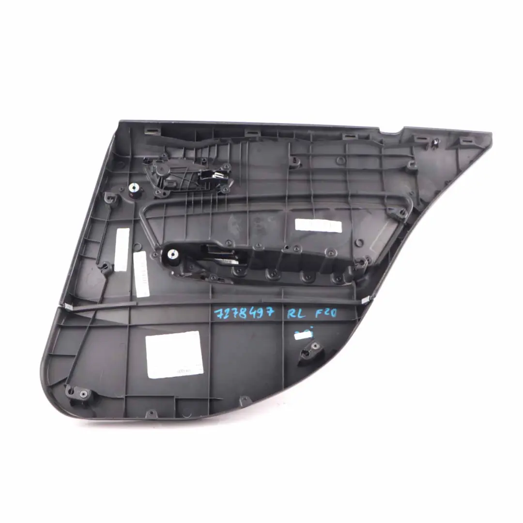 Door Card Rear Left N/S Lining Leather Dakota Coral Red Black to BMW F20 with Part number 7278497 BMW F20 Door Card Rear Left N/S Lining Leather Dakota Coral Red Black - SKU 7278497 - Part number 7278497
