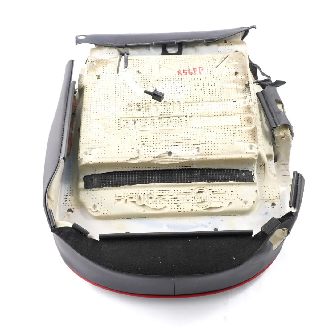 Heated Mini R56 R57 Front Right O/S JCW GP2 Sport Leather Black Red to Seat Cover with Part number 7278632 Seat Cover Heated Mini R56 R57 Front Right O/S JCW GP2 Sport Leather Black Red - SKU 7278632 - Part number 7278632