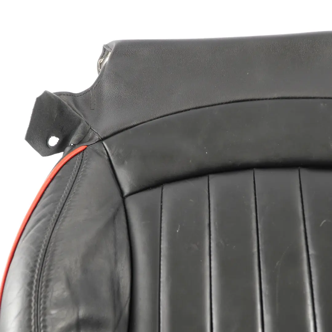 Seat Cover Heated Mini R56 R57 Front Right O/S JCW GP2 Sport Leather Black Red - SKU 7278632 - Part number 7278632