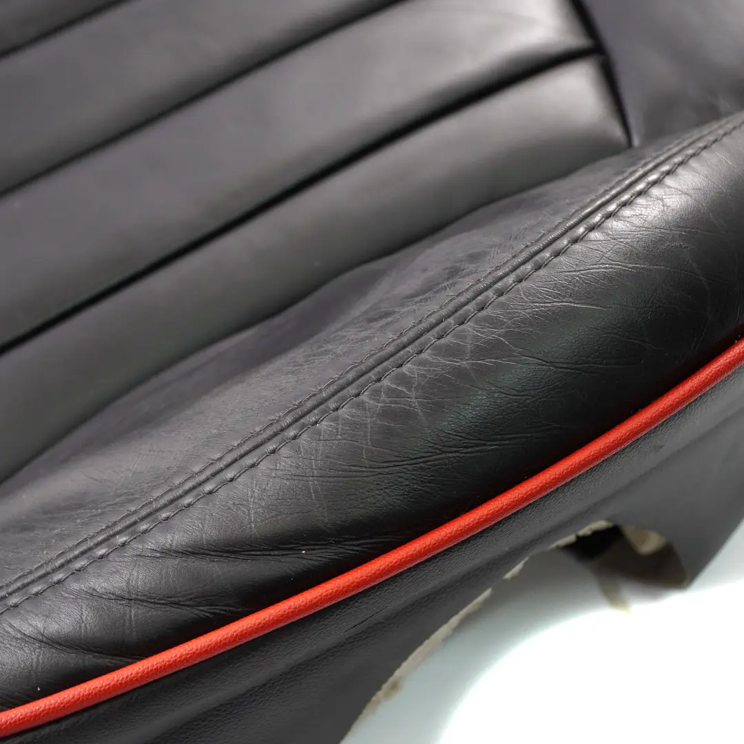 Seat Cover Heated Mini R56 R57 Front Right O/S JCW GP2 Sport Leather Black Red - SKU 7278632 - Part number 7278632