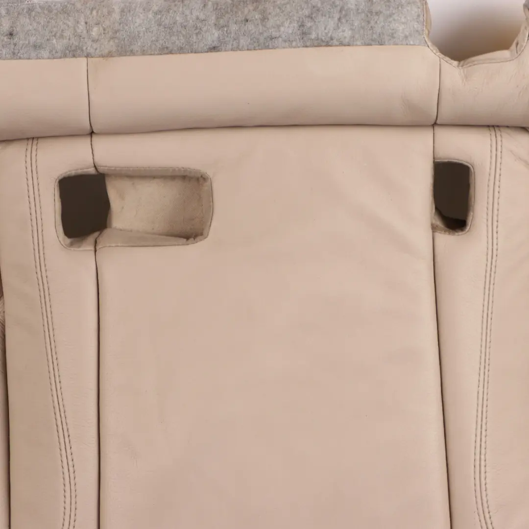 BMW X6 E71 Rear Seat Rear Seating Bench Couch Sofa Oyster Leather Nevada - SKU 7278974 - Part number 7278974