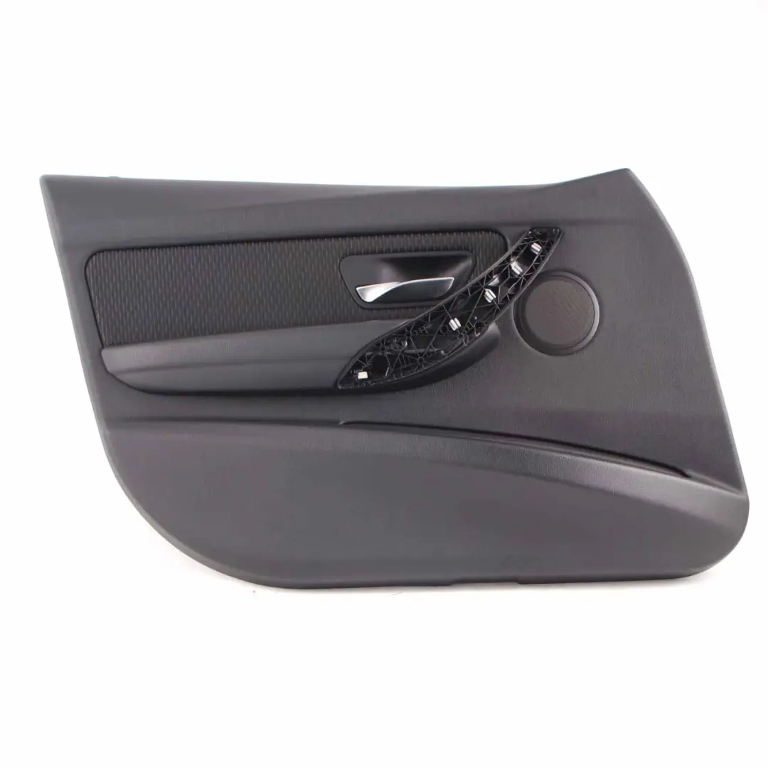 Panneau de carte de porte avant gauche Tissu Move Anthracite pour BMW F30 F31 à propos du numéro de pièce 7279149 BMW F30 F31 Panneau de carte de porte avant gauche Tissu Move Anthracite - SKU 7279149 - Numéro de pièce 7279149