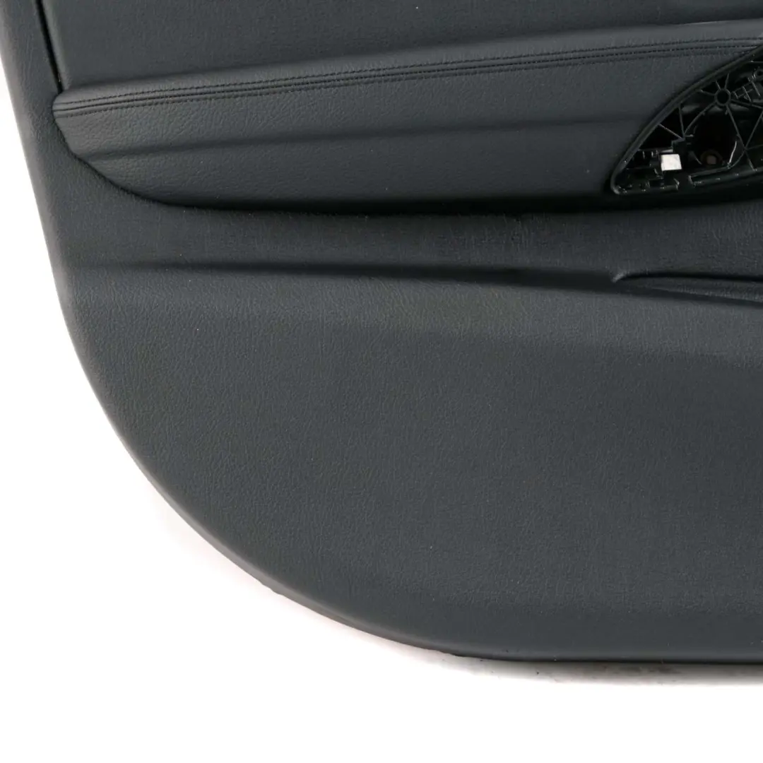 BMW F30 F31 Türkarte Vorne Links N/S Verkleidung Panel Schwarz Leder Dakota - SKU 7279161 - Teilenummer 7279161