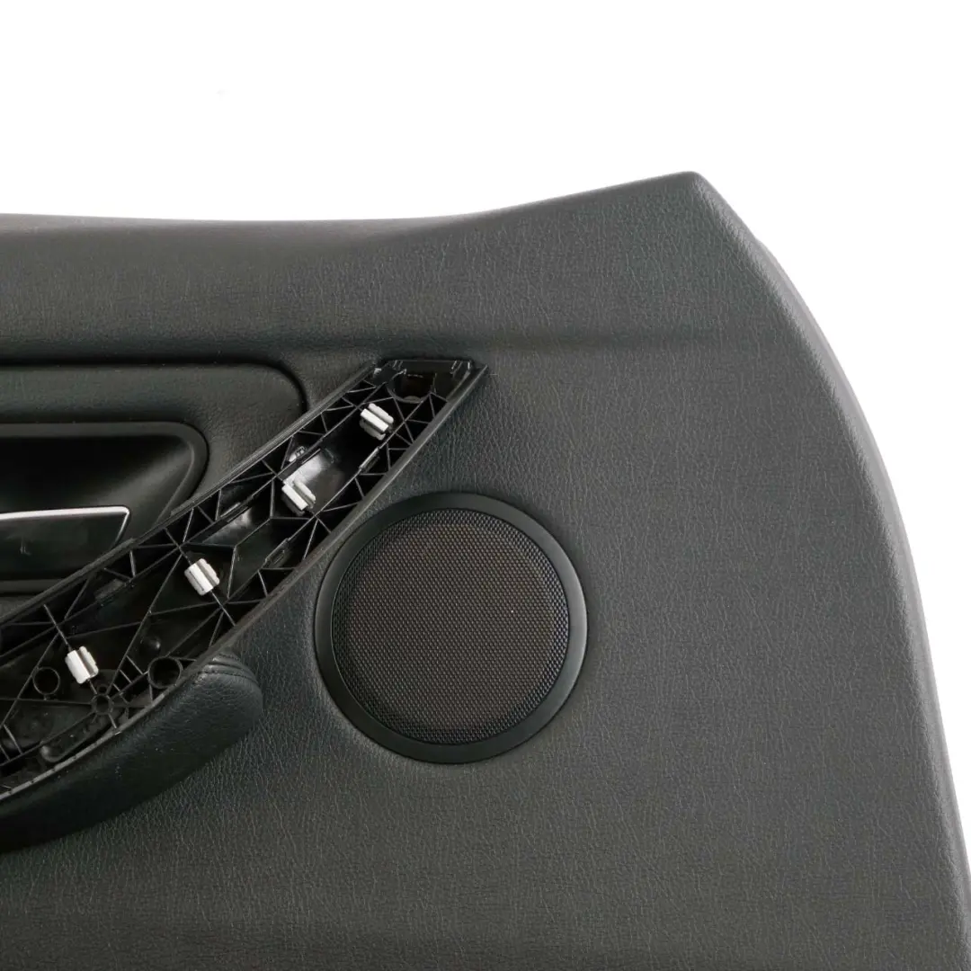 Door Card Front Left N/S Lining Panel Black Leather Dakota to BMW F30 F31 with Part number 7279161 BMW F30 F31 Door Card Front Left N/S Lining Panel Black Leather Dakota - SKU 7279161 - Part number 7279161