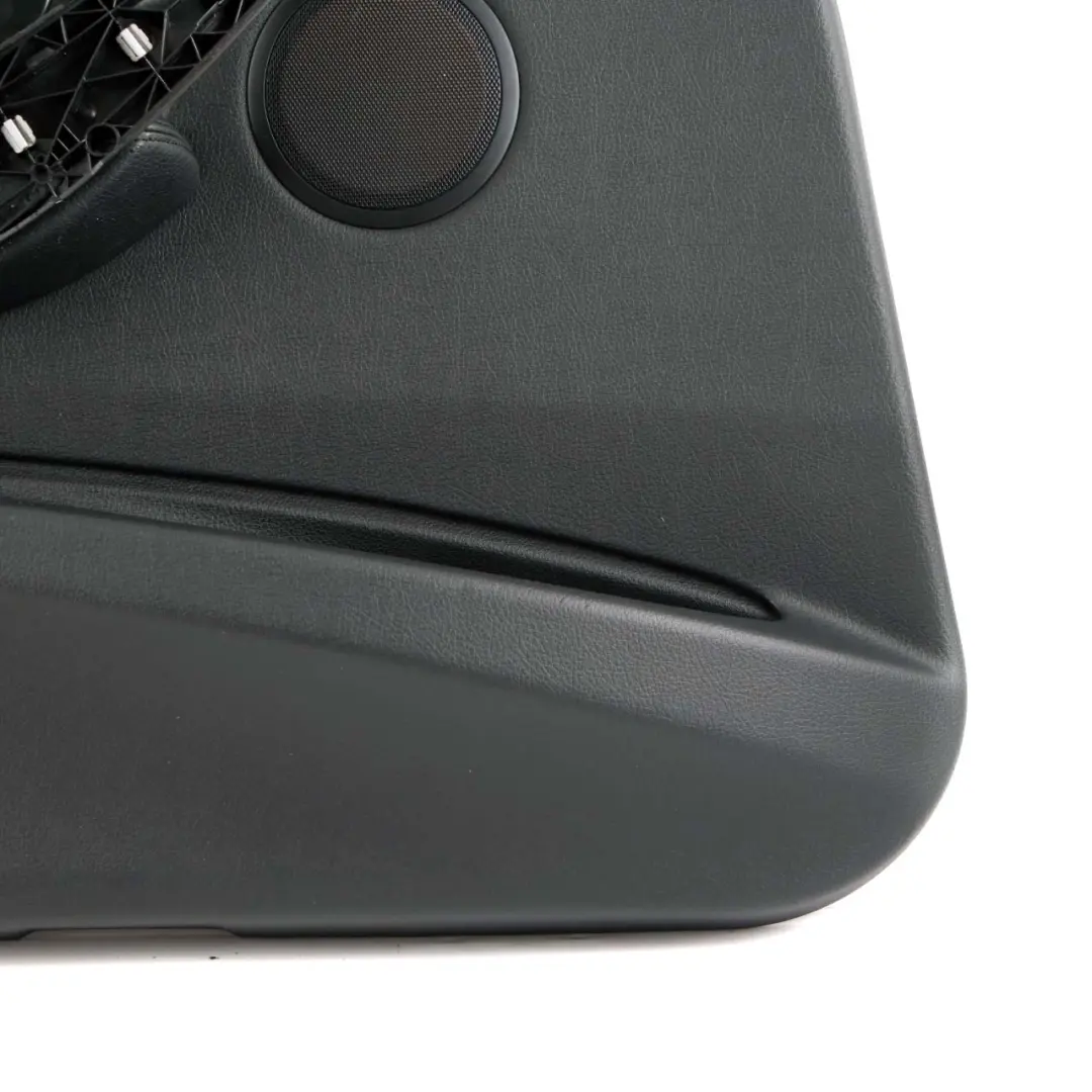 Door Card Front Left N/S Lining Panel Black Leather Dakota to BMW F30 F31 with Part number 7279161 BMW F30 F31 Door Card Front Left N/S Lining Panel Black Leather Dakota - SKU 7279161 - Part number 7279161