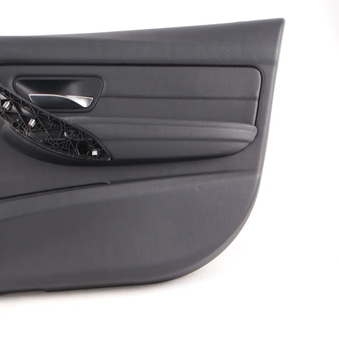 Door Card BMW F30 F31 Front Right O/S Door Lining Trim Panel Black Leather to with Part number 7279162 Door Card BMW F30 F31 Front Right O/S Door Lining Trim Panel Black Leather - SKU 7279162 - Part number 7279162