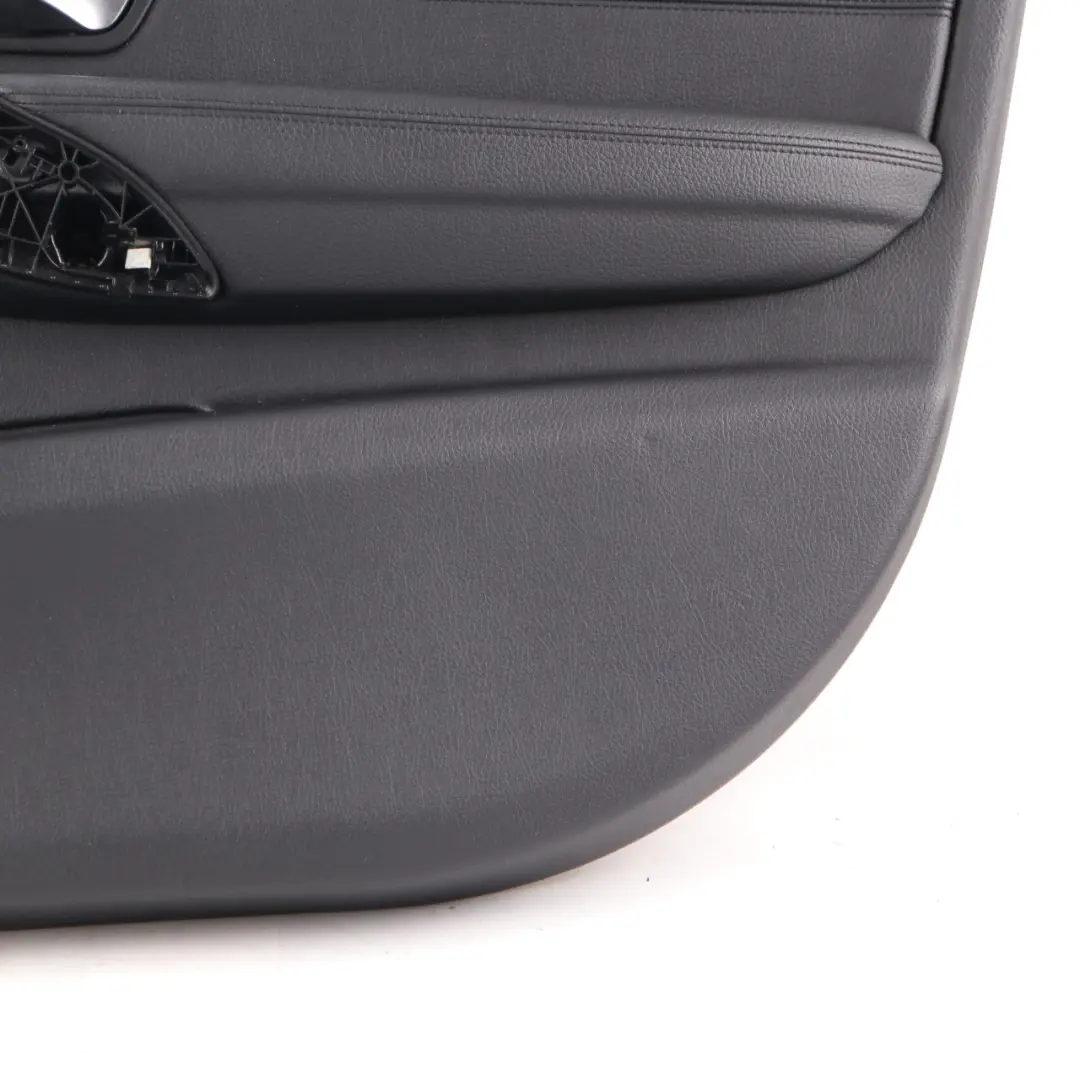 Door Card BMW F30 F31 Front Right O/S Door Lining Trim Panel Black Leather to with Part number 7279162 Door Card BMW F30 F31 Front Right O/S Door Lining Trim Panel Black Leather - SKU 7279162 - Part number 7279162