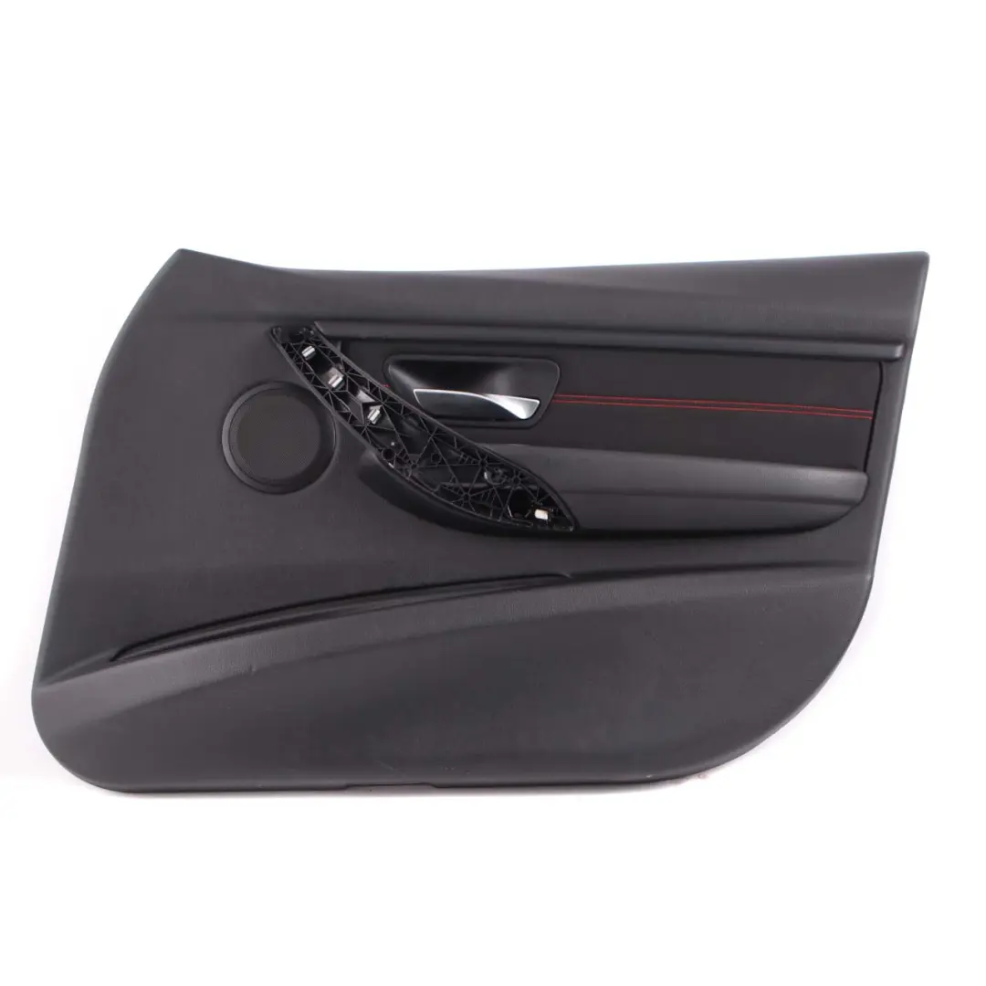 Door Card Front Right O/S Lining Panel Cloth Anthracite Red to BMW F30 F31 with Part number 7279186 BMW F30 F31 Door Card Front Right O/S Lining Panel Cloth Anthracite Red - SKU 7279186 - Part number 7279186