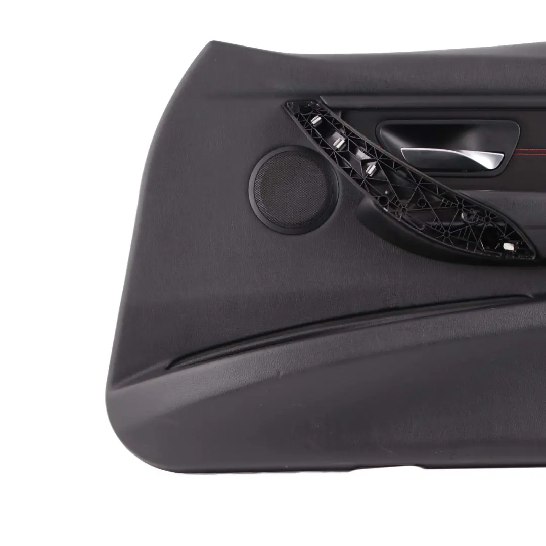 BMW F30 F31 Door Card Front Right O/S Lining Panel Cloth Anthracite Red - SKU 7279186 - Part number 7279186